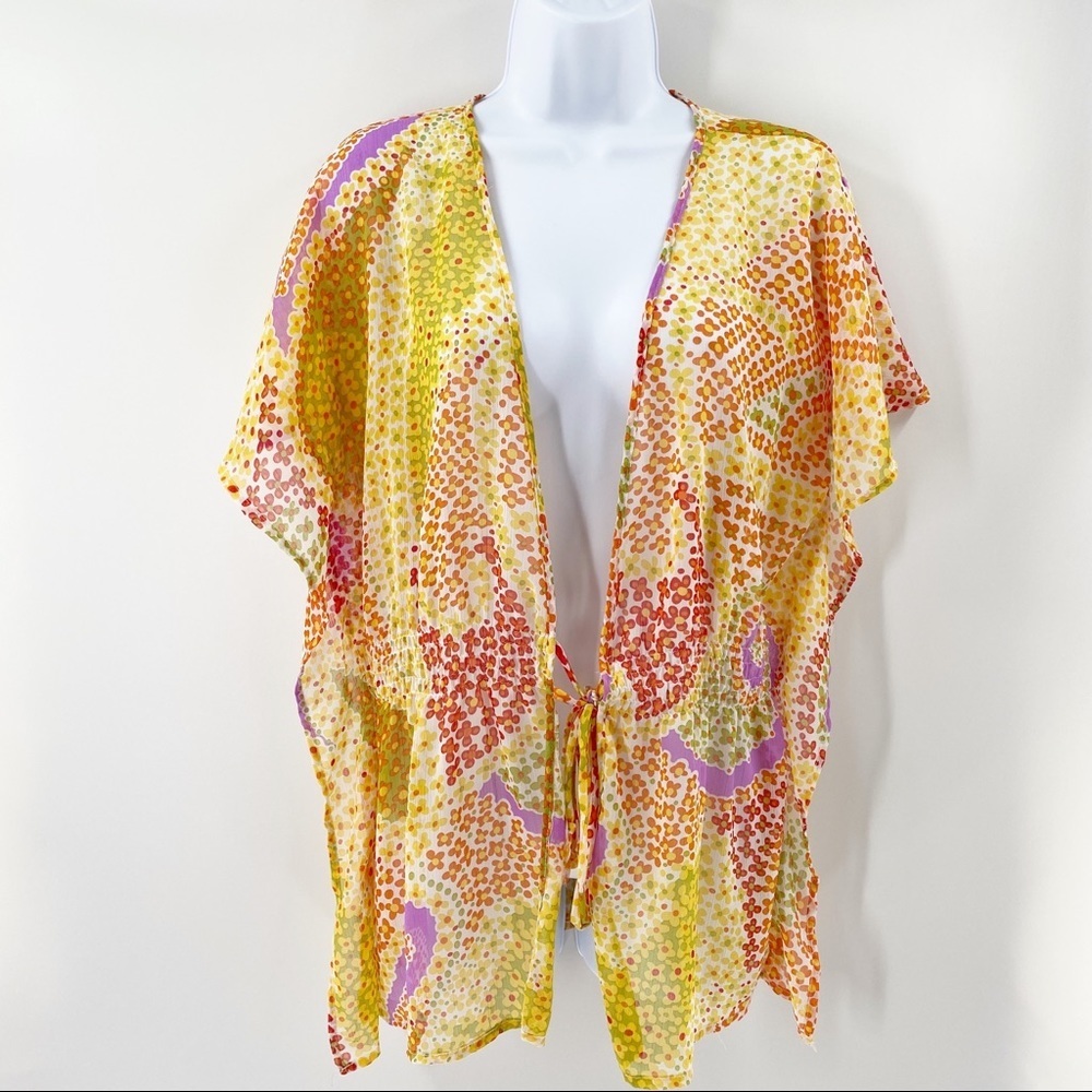 3/$30 Virtue by Georgiano Sheer Cover Up / Kimono